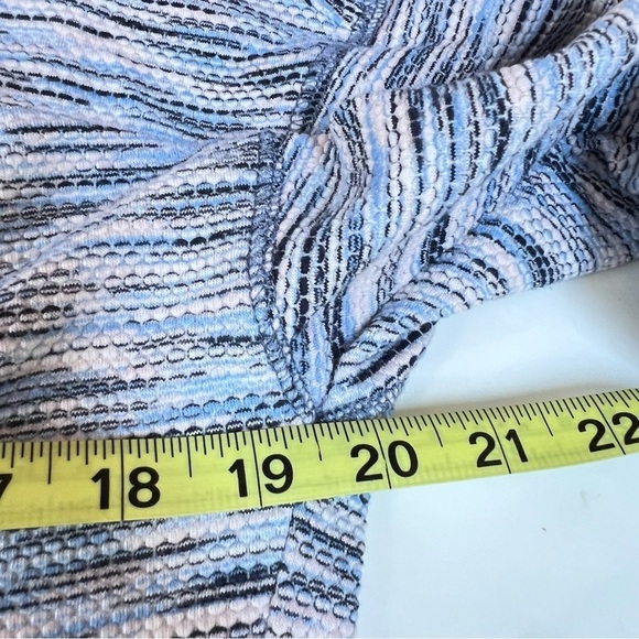 T by Talbots Space Dye Waffle-Knit Pullover 3/4 Sleeve Top Size S - Picture 8 of 11